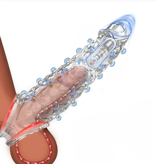 2026 HOT Deal π₯Reusable Sleeve Extension Vibrator β Makes You Longer, Harder & Unstoppable π